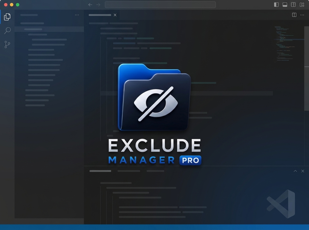Exclude Manager Pro: Gestión dinámica y avanzada de files.exclude en VS Code